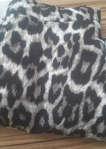 Bohem Desenli Gri Midi Hamile Eteği - Görsel 2