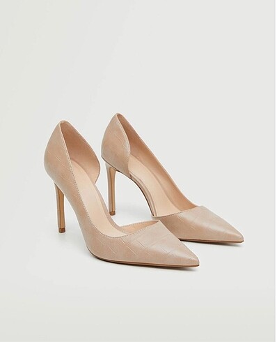 37 Beden Mango asimetrik stiletto