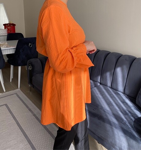 Bel lastikli tunik - Görsel 3