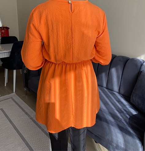 Bel lastikli tunik - Görsel 4