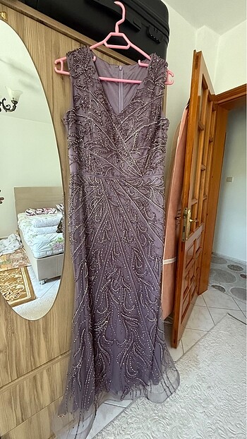 Abiye taşlı boncuklu - Görsel 5