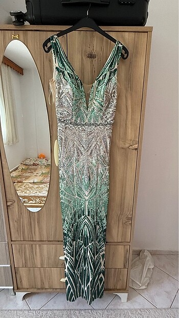 Pullu abiye - Görsel 5