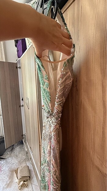 Pullu abiye - Görsel 6