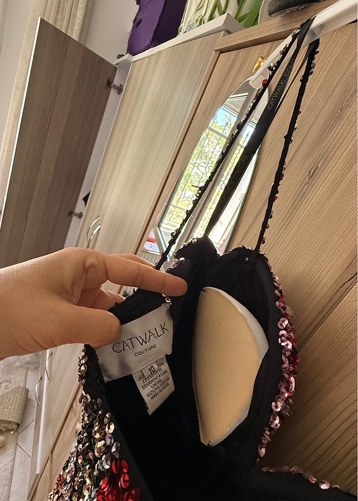 Boncuk -pullu abiye - Görsel 2