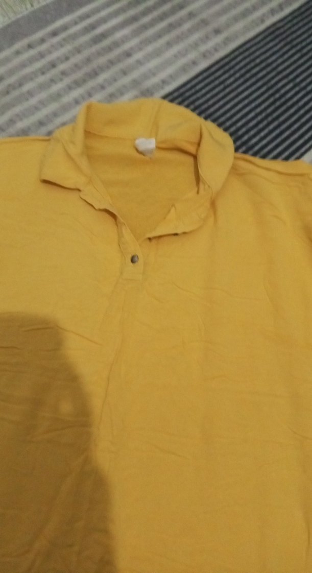 Sarı Kolsuz Keten Gömlek - Görsel 2