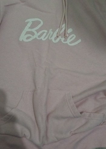Pembe Kapüşonlu Kadın Sweatshirt - Görsel 2