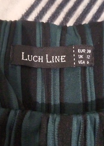 Uzun Pilili Siyah yeşil Kadın Triko Elbise - Görsel 5