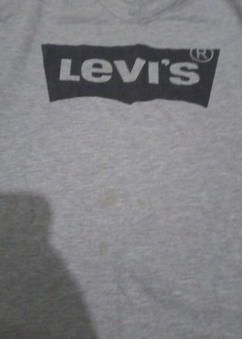 Levi's Gri Kız Çocuk Tişörtü Velcro Detaylı - Görsel 2