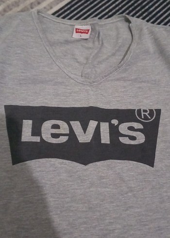 Levi's Gri Kız Çocuk Tişörtü Velcro Detaylı - Görsel 3