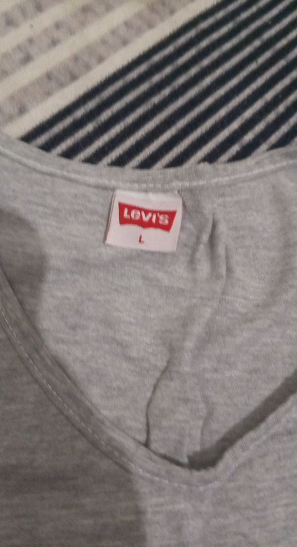 Levi's Gri Kız Çocuk Tişörtü Velcro Detaylı - Görsel 4