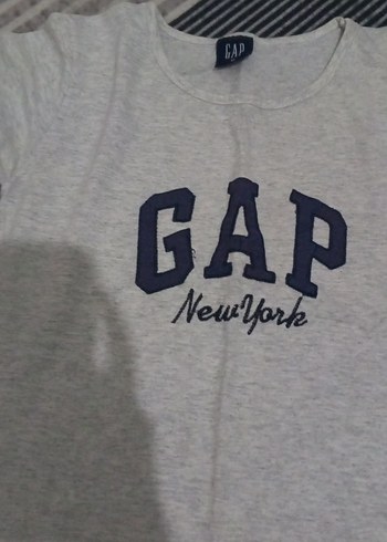 Gri Kız Tişörtü, Kısa Kollu, Baskılı - Görsel 2