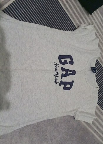 Gri Kız Tişörtü, Kısa Kollu, Baskılı - Görsel 4