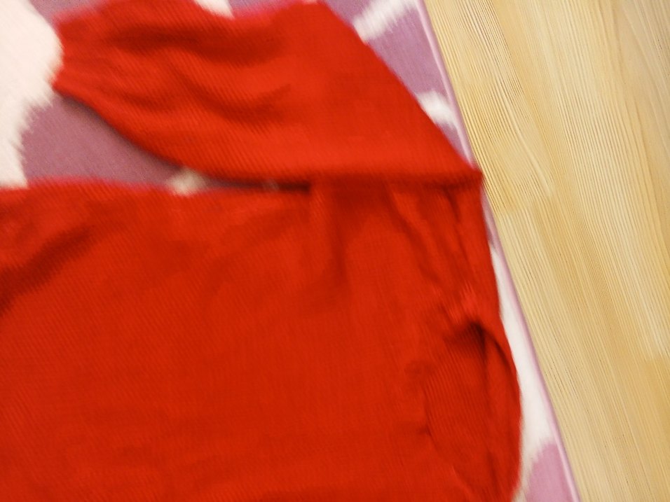 Kırmızı çocuk Triko Kazak - Görsel 2