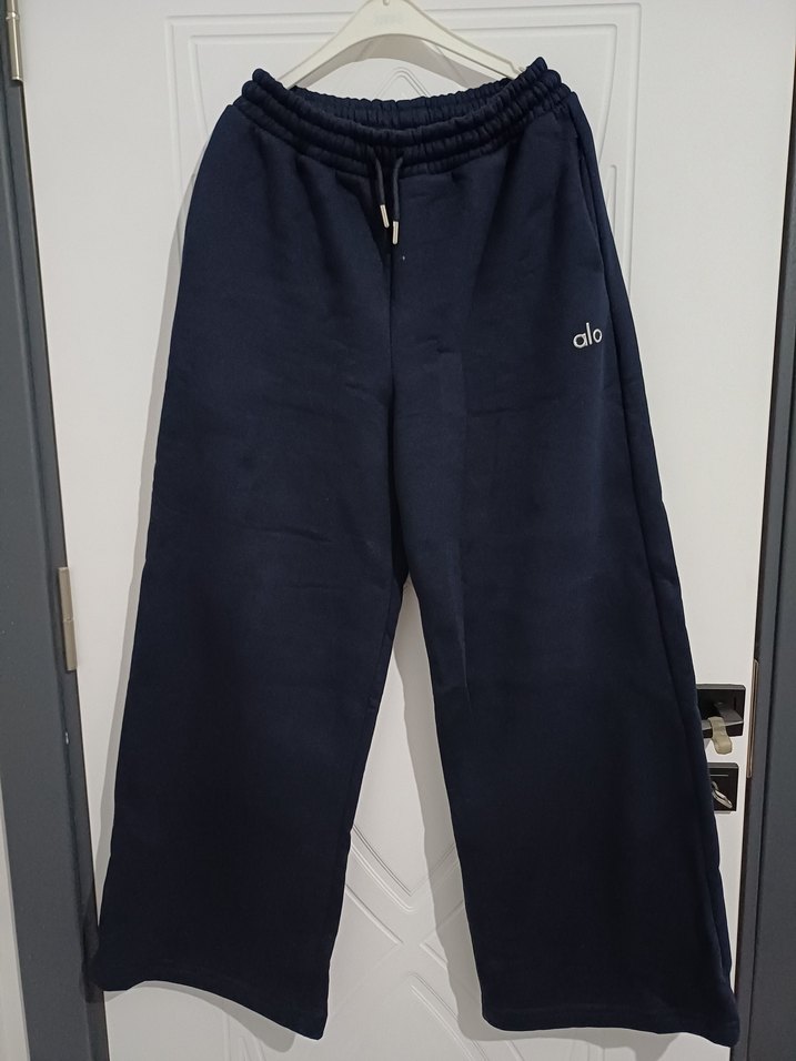 Kadın Mavi Rahat Kesim Eşofman Takımı - Görsel 3