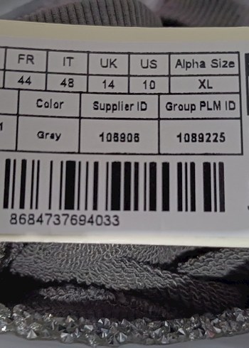 Gri Uzun Kollu Salaş Sweatshirt - Görsel 6