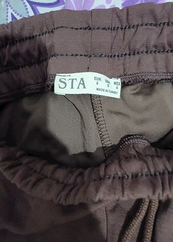 Kahverengi Kemerli Kadın Pantolon - Görsel 4