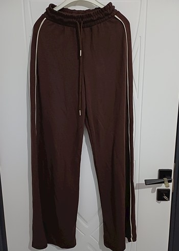 Kahverengi Kemerli Kadın Pantolon - Görsel 3