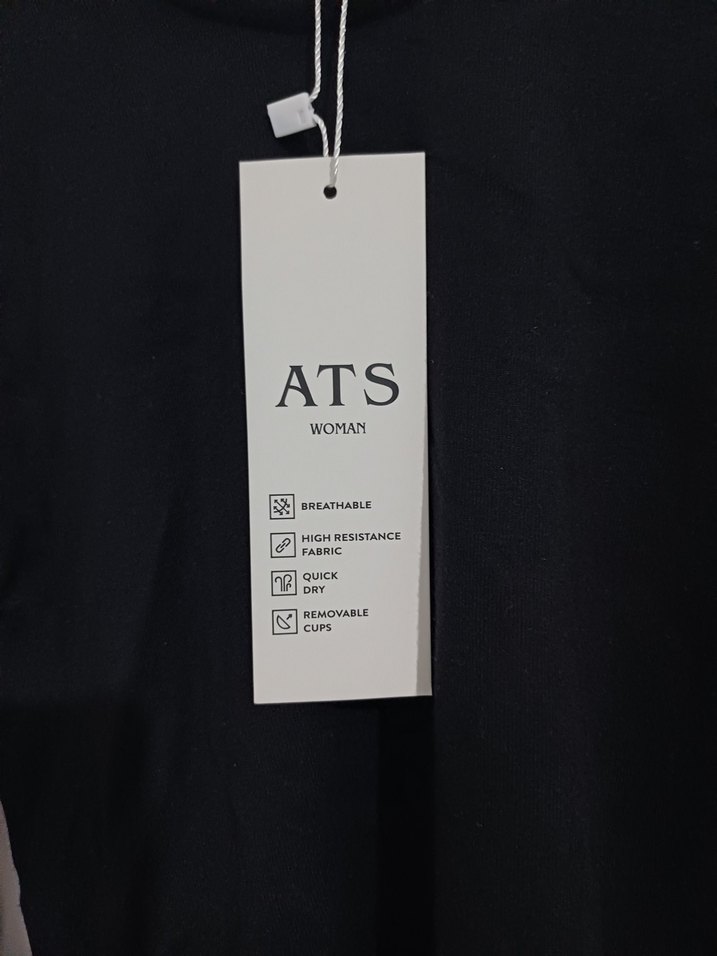 Siyah Pamuklu Uzun Kollu Bluz - Görsel 4