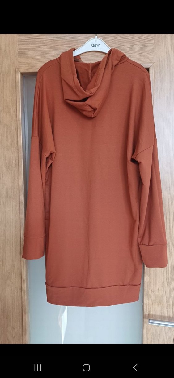 Kapüşonlu Kahverengi Harvard Sweatshirt - Görsel 5