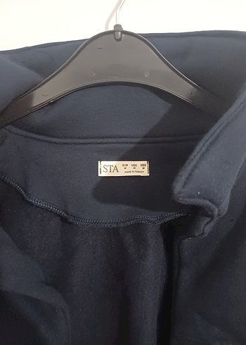 Düğmeli Siyah Kadın Ceket - Görsel 3