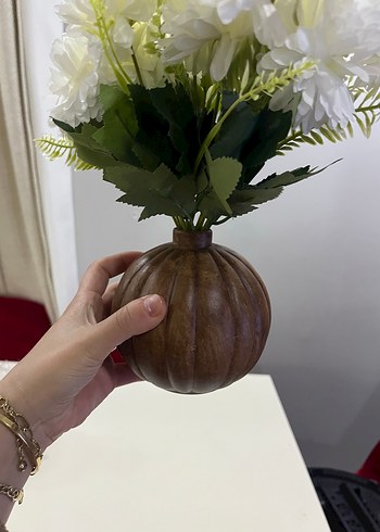 Ahşap vazo - Görsel 7