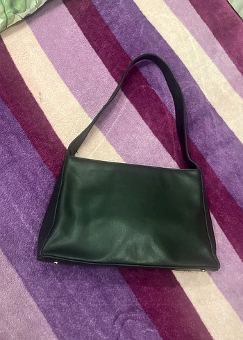 Siyah deri çanta - Görsel 4