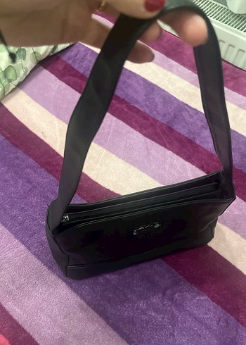 Siyah deri çanta - Görsel 5