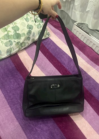 Siyah deri çanta - Görsel 7