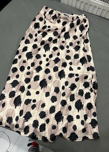 Leopar Desenli Uzun Kadın Etek - Görsel 2