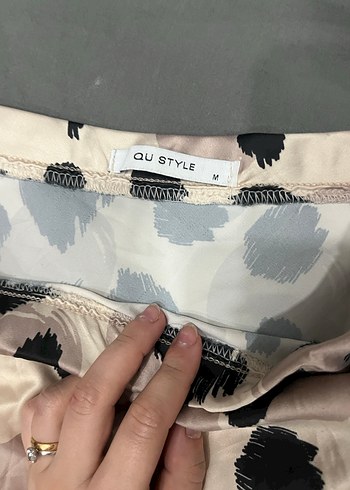 Leopar Desenli Uzun Kadın Etek - Görsel 3