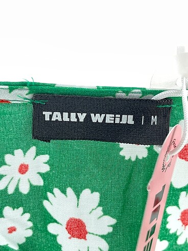 m Beden yeşil Renk Tally Weijl Gömlek %70 İndirimli.