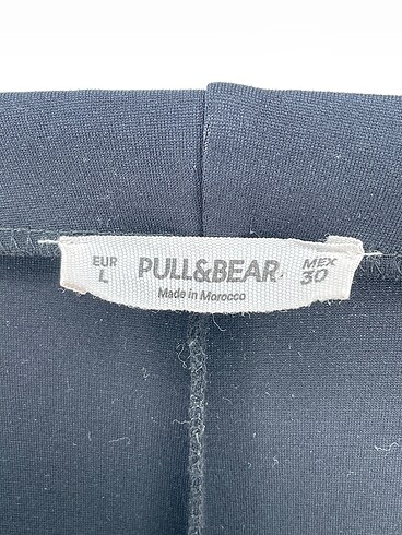 l Beden siyah Renk Pull and Bear Tayt / Spor taytı %70 İndirimli.