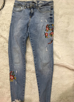 Zara denim pantolon 