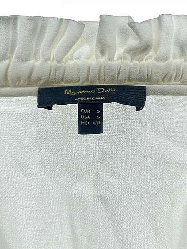 s Beden beyaz Renk Massimo Dutti Gömlek %70 İndirimli.
