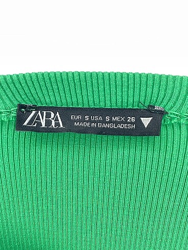 s Beden yeşil Renk Zara Mini Elbise %70 İndirimli.