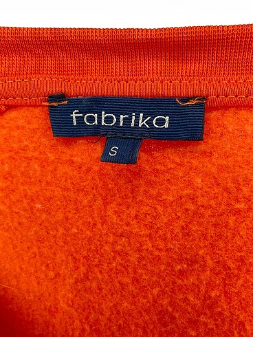 s Beden turuncu Renk Fabrika Sweatshirt %70 İndirimli.