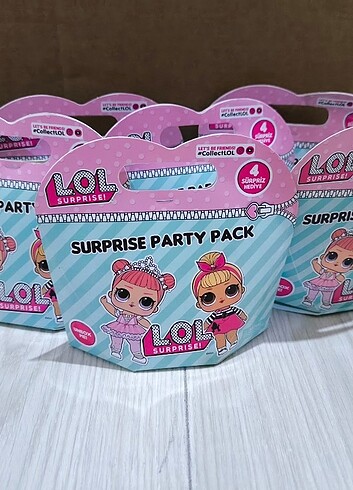  Beden lol suprise party pack