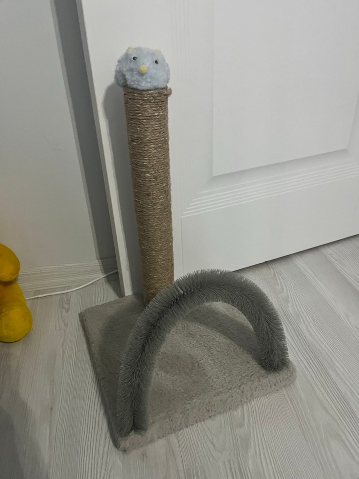 Gri Kedi Tırmalama ve Oyun Standı - Görsel 2