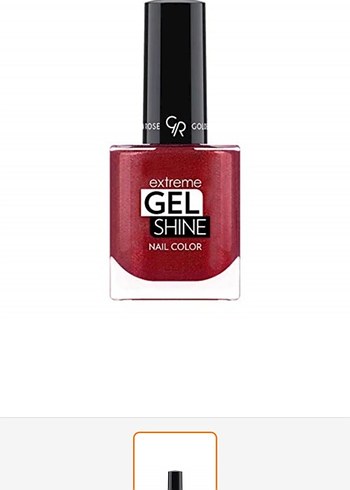 Golden Rose Extreme Gel Shine Kırmızı Oje No:62 - Görsel 2