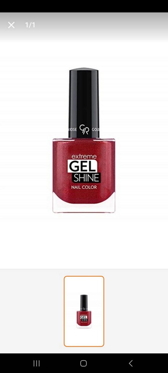 Golden Rose Extreme Gel Shine Kırmızı Oje No:62 - Görsel 2