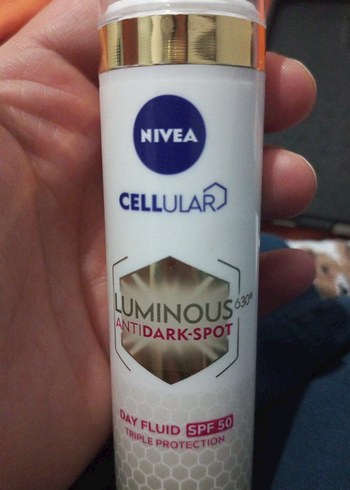 Nivea Luminous630 SPF50 Gündüz Yüz Kremi 40 ml güneş koruyucu - Görsel 5