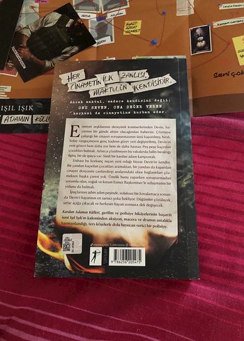 (Kardan adamın külleri )Dedektiflik ve Suç Haritası Poster ve - Görsel 5