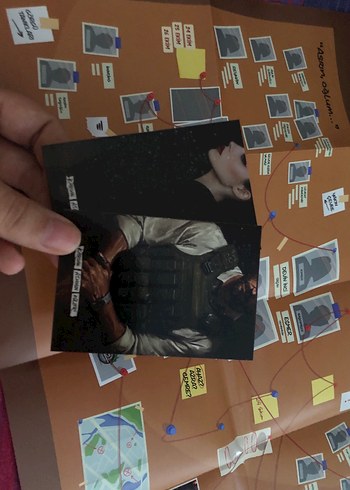 (Kardan adamın külleri )Dedektiflik ve Suç Haritası Poster ve - Görsel 2