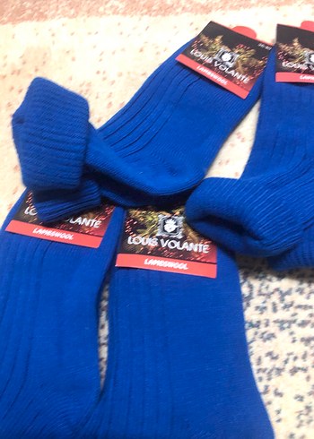 Mavi Erkek Midi Çoraplar - COUSVOLANTE - Görsel 9