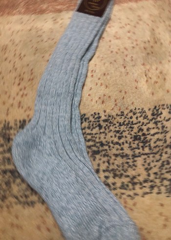 Gri Erkek Midi Çorap - Görsel 4