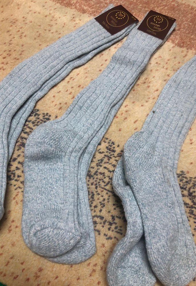 Gri Erkek Midi Çorap - Görsel 2