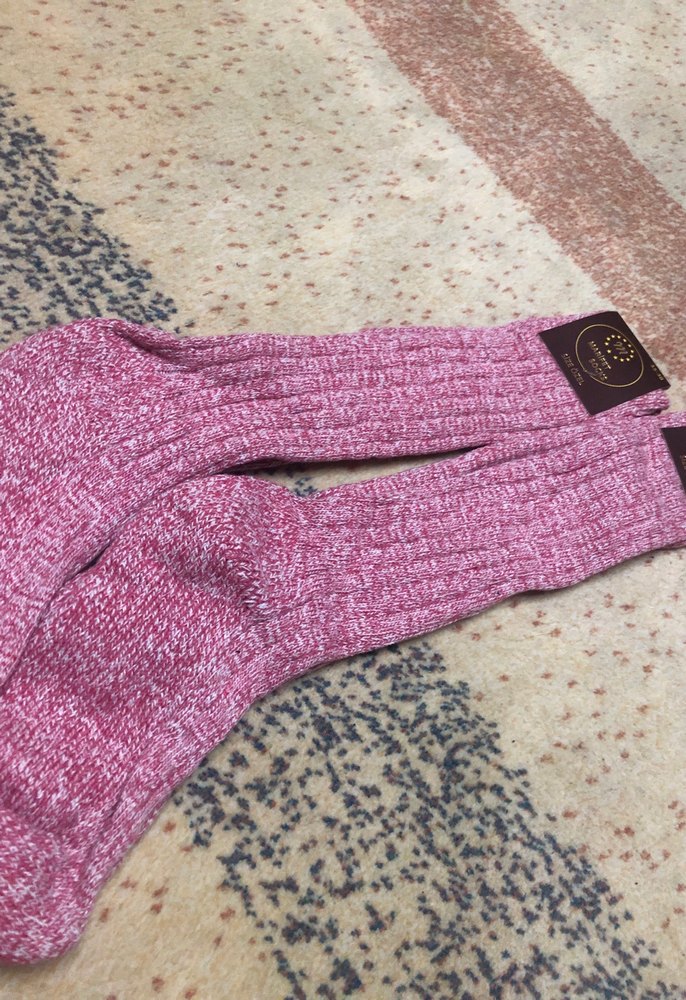 Kız Çocuk Pembe Triko Çorap - Görsel 5