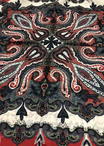 Bohem Çok Renkli Kadın tülbent - Görsel 4