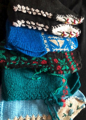 Kadın Örgü cetük  Çiçek Detaylı - Görsel 18