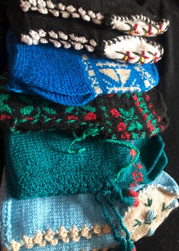 Kadın Örgü cetük  Çiçek Detaylı - Görsel 16